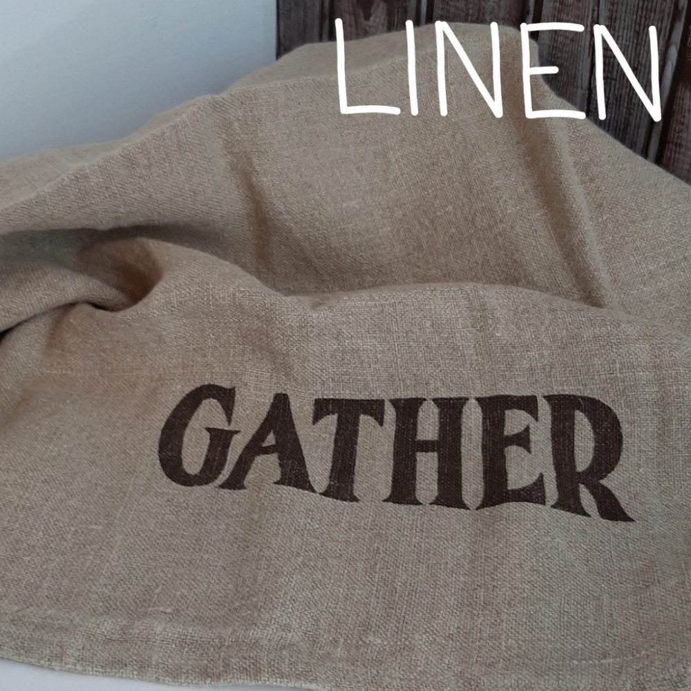 DII Gather 100% Linen Kitchen Towel